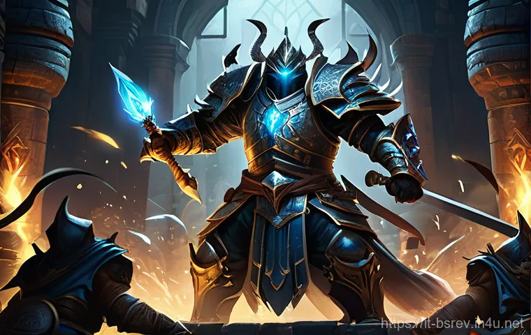 블레이드소울 레볼루션 무공비급 드랍 장소 - **Dynamic Dungeon Boss Fight:**
"An epic battle scene featuring a diverse group of three skilled...