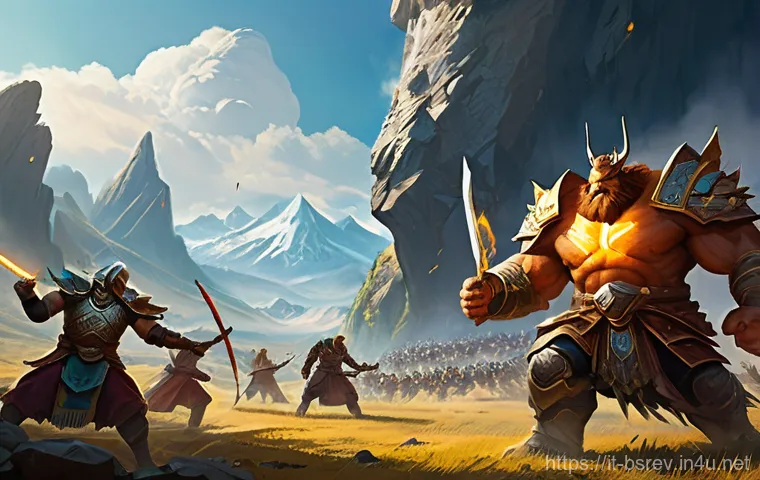 블레이드소울 레볼루션 무공비급 드랍 장소 - **Dynamic Dungeon Boss Fight:**
    "An epic battle scene featuring a diverse group of three skilled...