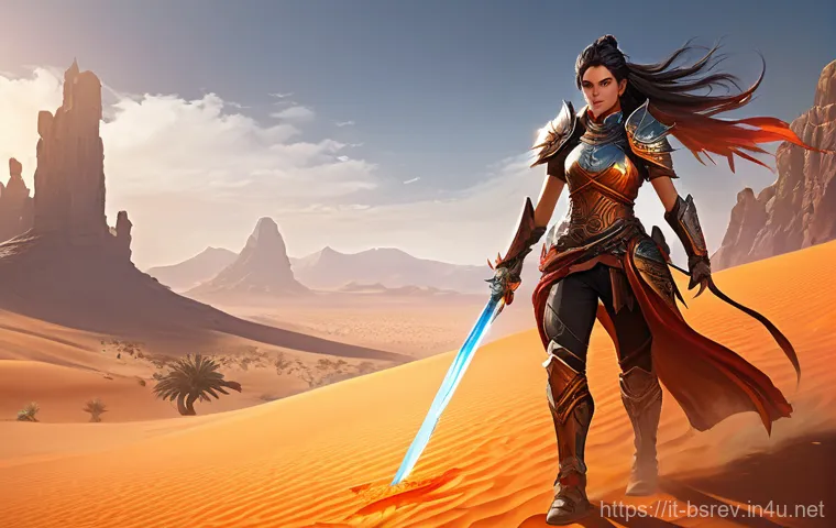 블레이드소울 레볼루션 필드 사냥 효율성 비교 - Prompt 1: Efficient Solo Grinding in the Fire Dragon Desert**