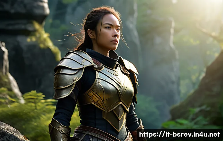 블레이드소울 레볼루션 필드 PK 전략 - **Prompt:** A highly skilled female martial artist, dressed in detailed, practical fantasy combat ar...